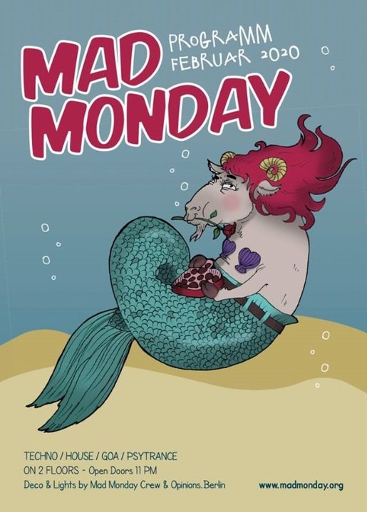 Mad Monday presents Akustik.Akrobaten 17 Feb '20, 23:00