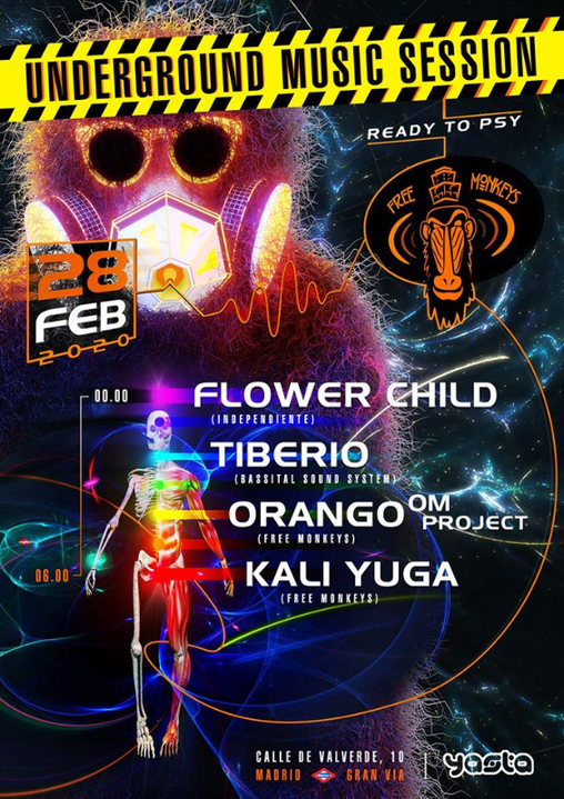 Underground Music Session - READY to PSY 28 Feb '20, 23:30