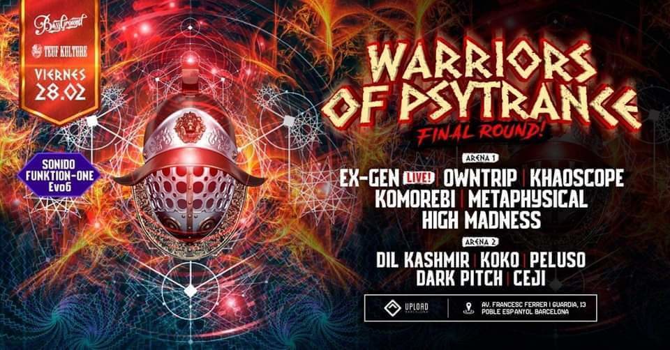 Warriors Of Psytrance: Final Round! 28 Feb '20, 23:30