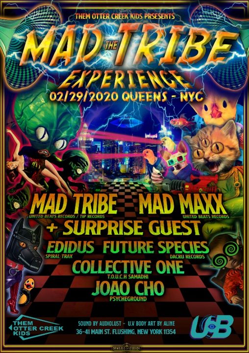 Amalgamation - The Mad Tribe Experience 29 Feb '20, 20:00