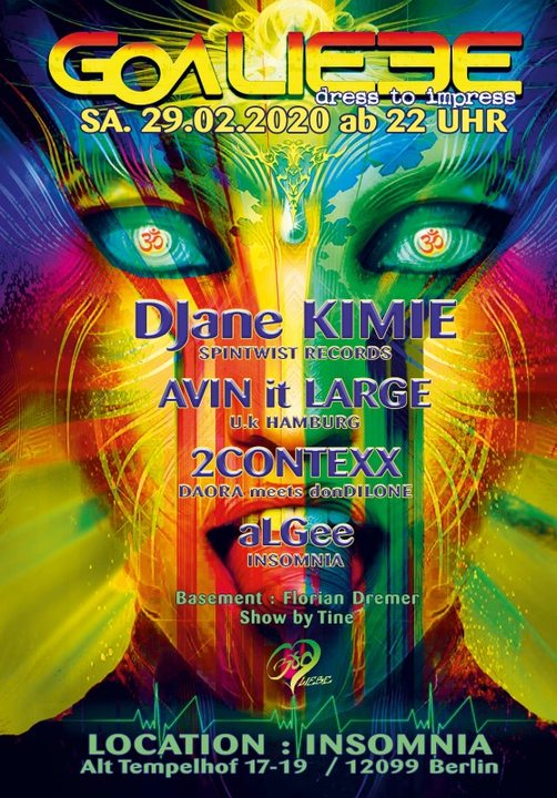 GOA LIEBE 29 Feb '20, 22:00