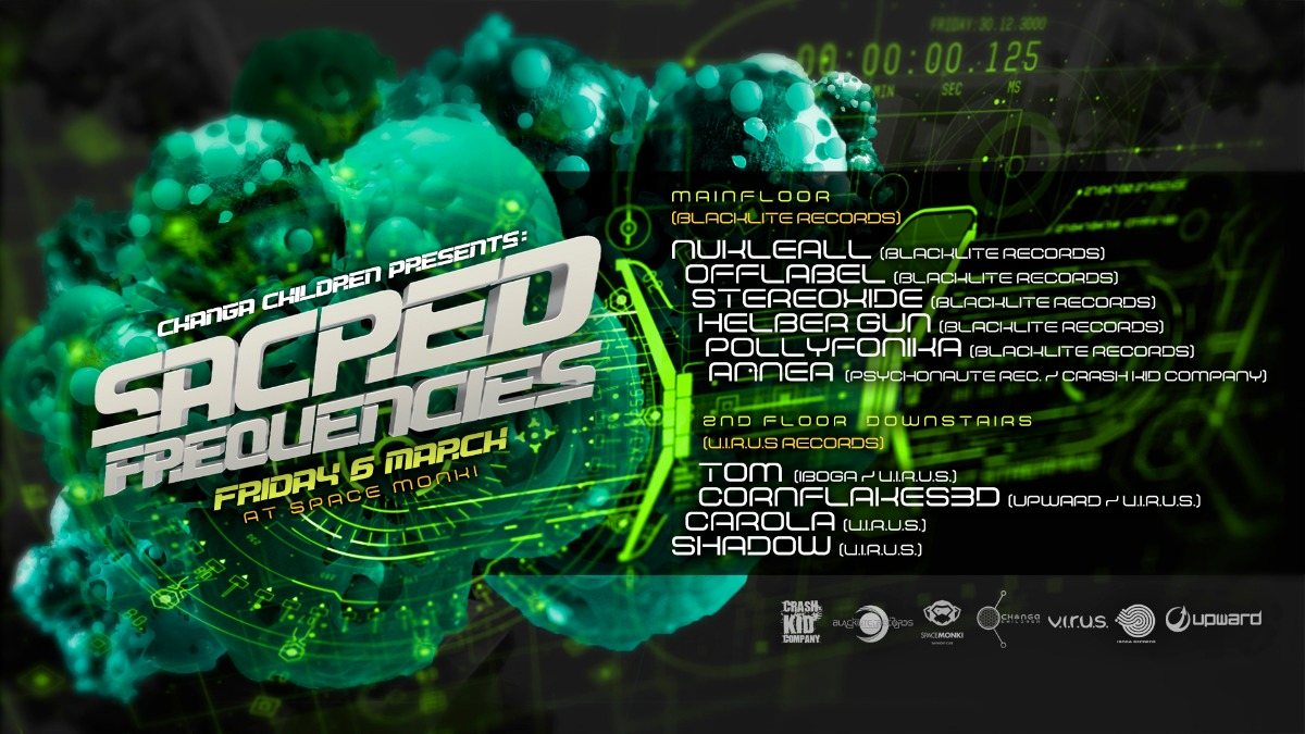Sacred Frequencies w/ Blacklite Records 6 Mar '20, 23:00