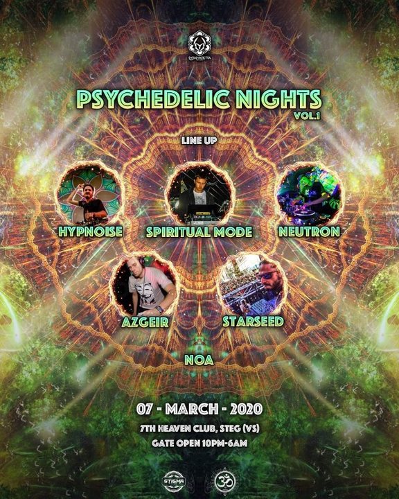 Psychedelic Nights 7 Mar '20, 22:00