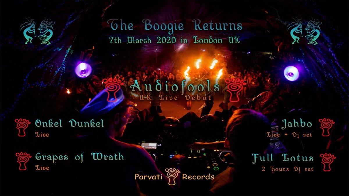 The Boogie Returns 7 Mar '20, 22:00