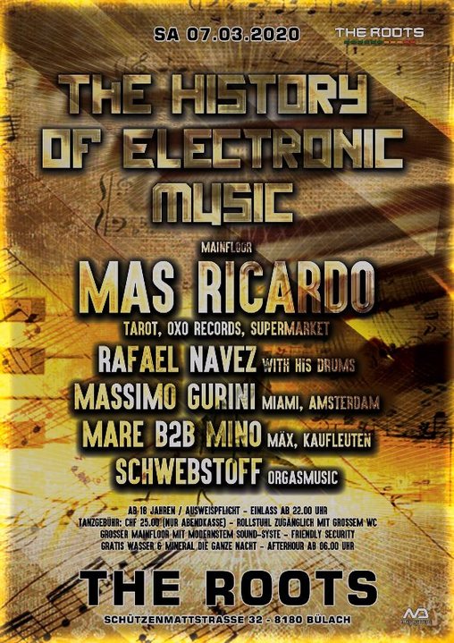 The History of Electronic Music 7 Mar '20, 22:00