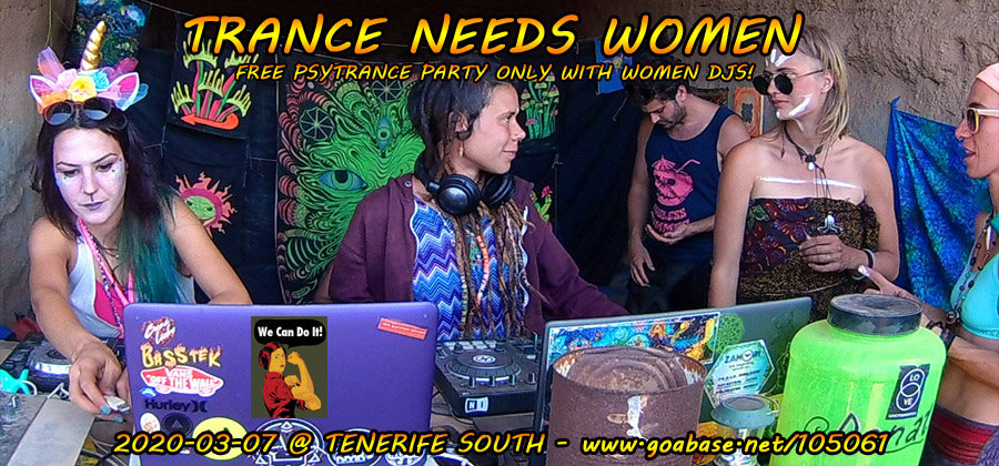 Trance Needs Women 2020 7 Mar '20, 18:00