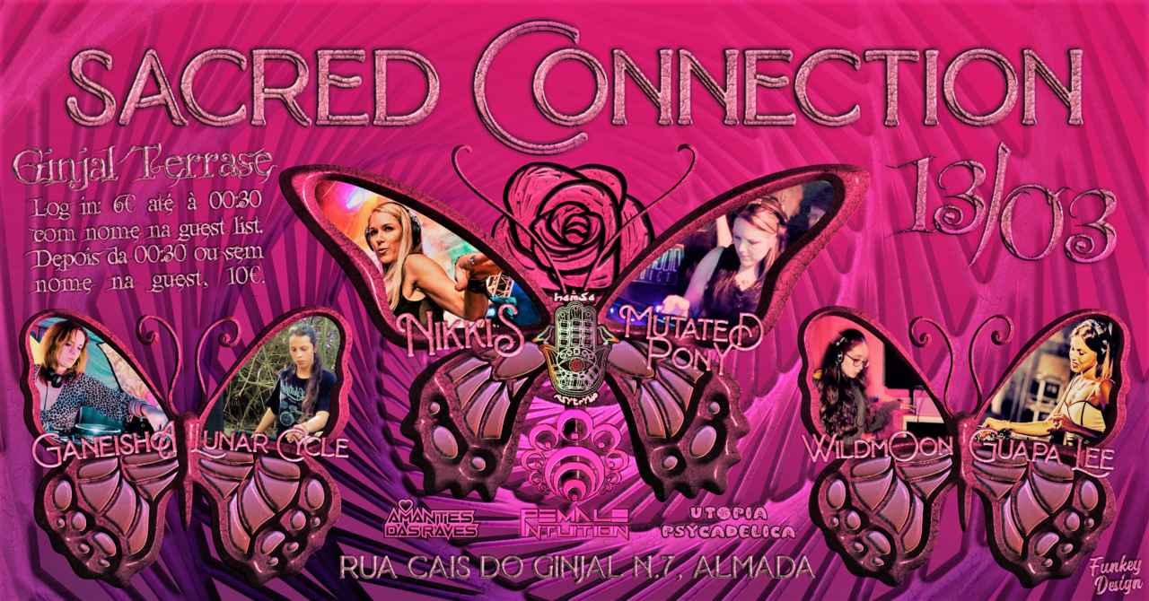 Hamsá PsyTrybo & Female Intuiton // Sacred Connection 13 Mar '20, 23:00
