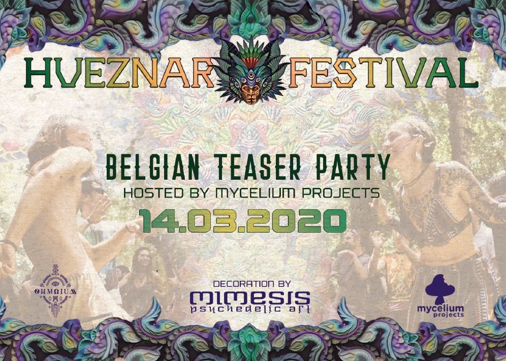 Hueznar Festival - Belgian Teaser Party 14 Mar '20, 21:00