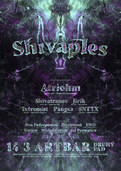 Shivaples 2020 - psychedelic rave ball 14 Mar '20, 21:00