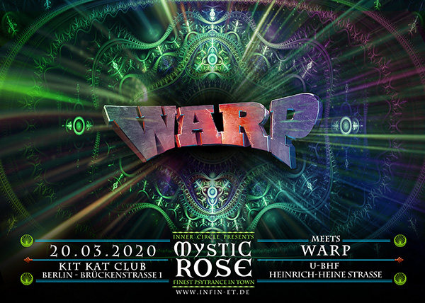 The Mystic Rose meets WARP 20 Mar '20, 23:00
