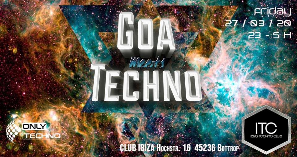 Goa meets Techno 27 Mar '20, 22:00