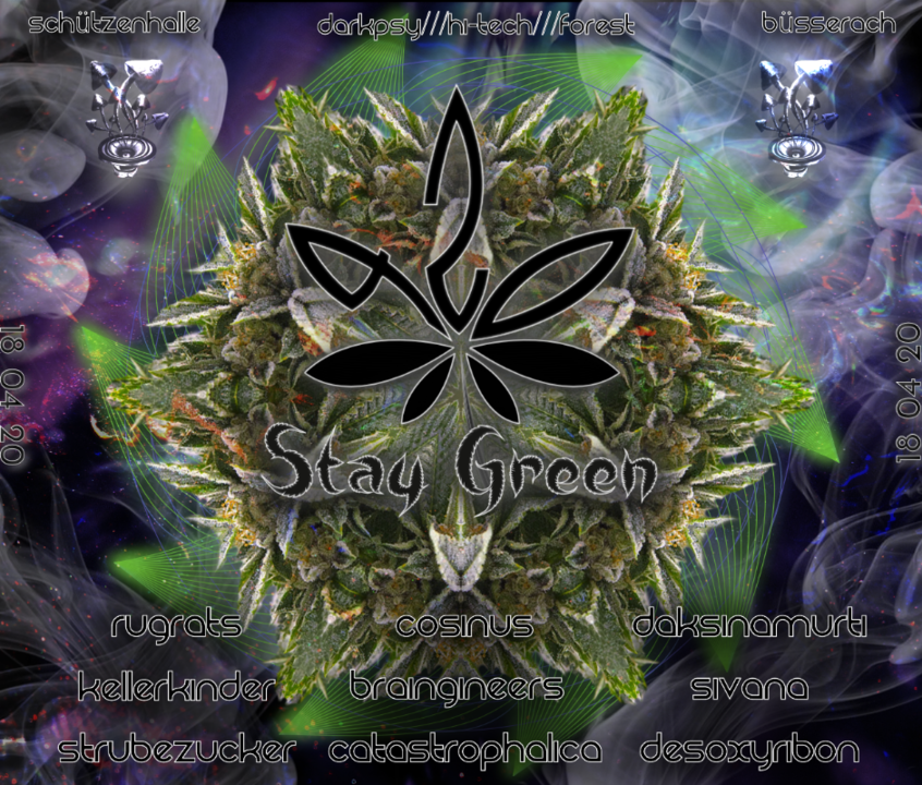 420 Stay Green 18 Apr '20, 16:00