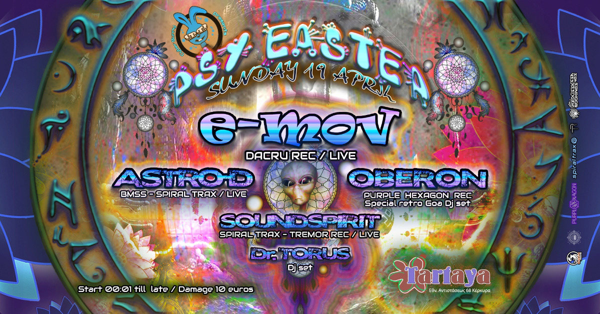 Cyber Bunny presents PSY EASTER 19 Apr '20, 23:30