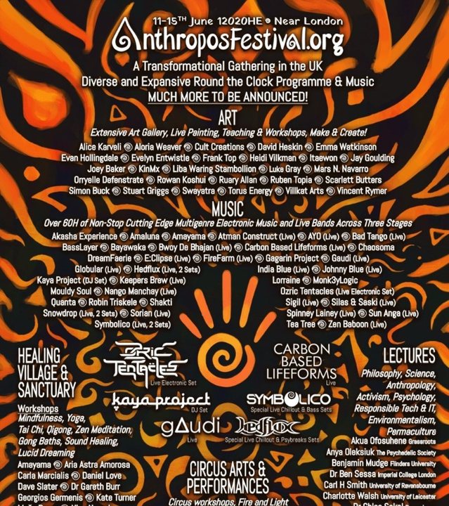 Anthropos Festival 12020 11 Jun '20, 12:00