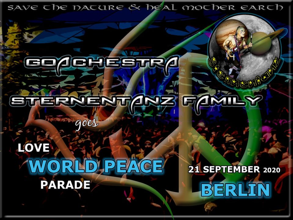 Goachestra Sternentanz goes Love World Peace Parade 2020 21 Sep '20, 10:00