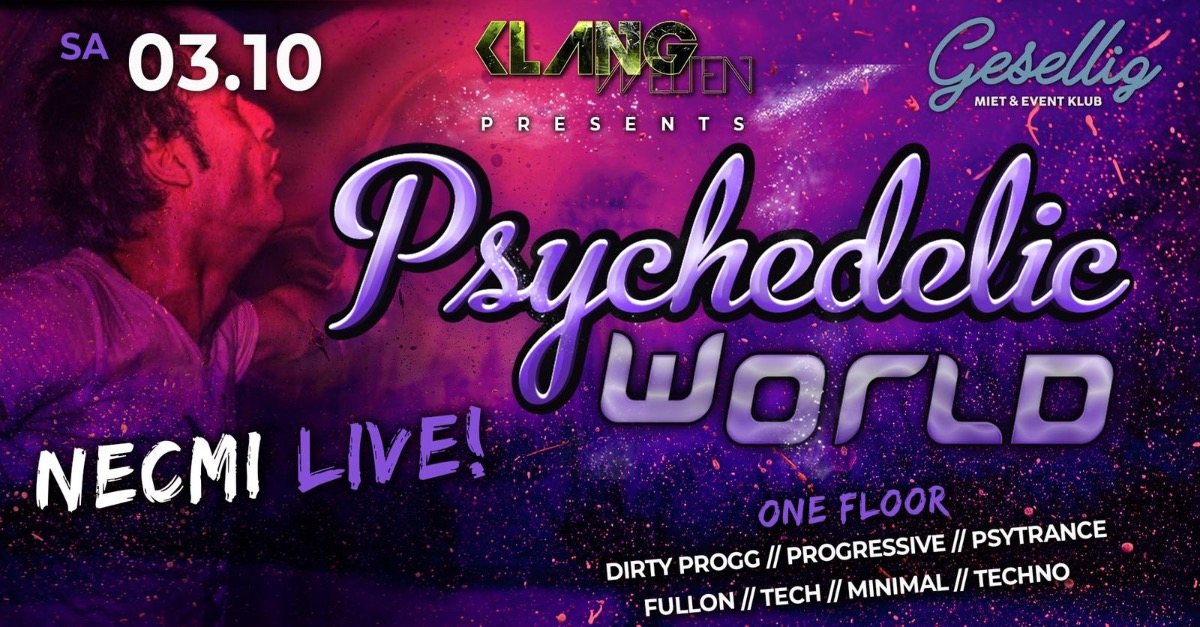 Psychedelic World | Necmi Live 3 Oct '20, 22:00
