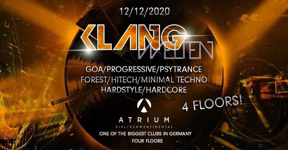 Klangwelten Das Indoor Festival in Kiel 12 Dec '20, 22:00